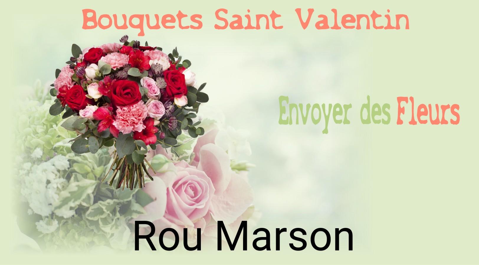 Roses de Saint-Valentin livrées à Rou-Marson